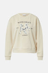Sweat col rond beige - COMMA