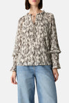 Blouse met lange mouwen - multicolor