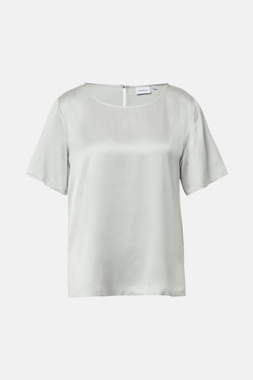 Chemisier (manches courtes) bleu - COMMA