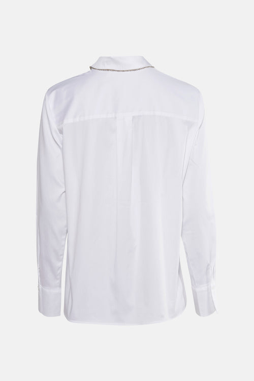 Chemise à manches longues - blanc