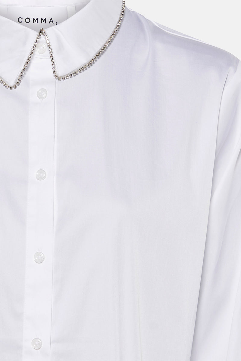Hemd met lange mouwen - wit