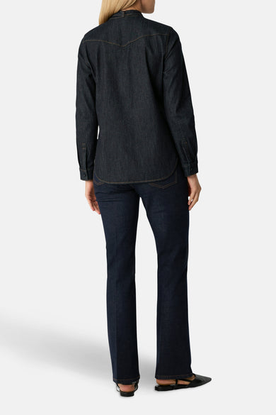 Hemd met lange mouwen - dark blue denim