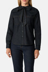 Hemd met lange mouwen - dark blue denim