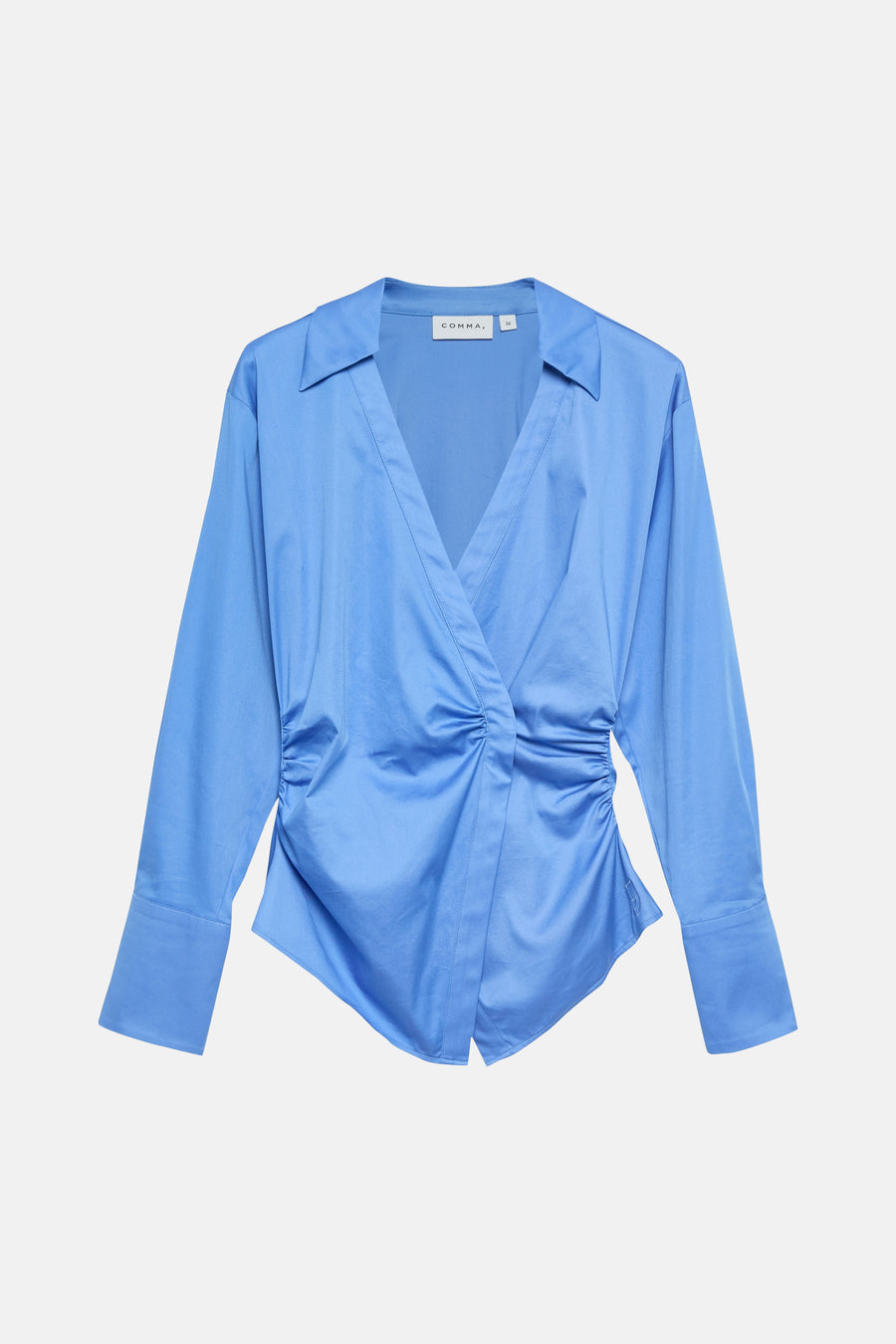 Chemisier (manches longues) bleu - COMMA