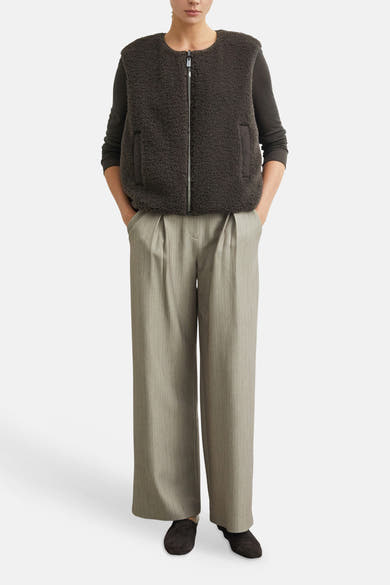 Bodywarmer bruin - COMMA