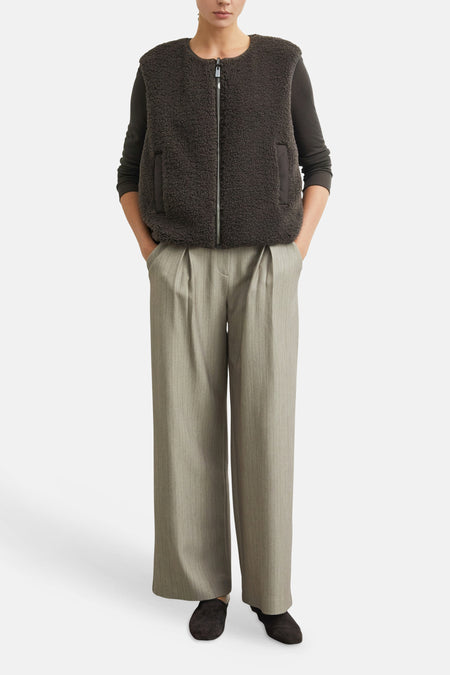 Bodywarmer bruin - COMMA