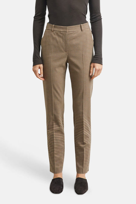 Pantalon de costume brun - COMMA