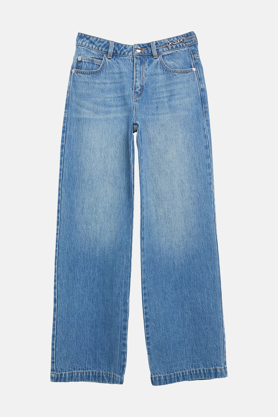 Jean large mid blue denim - COMMA