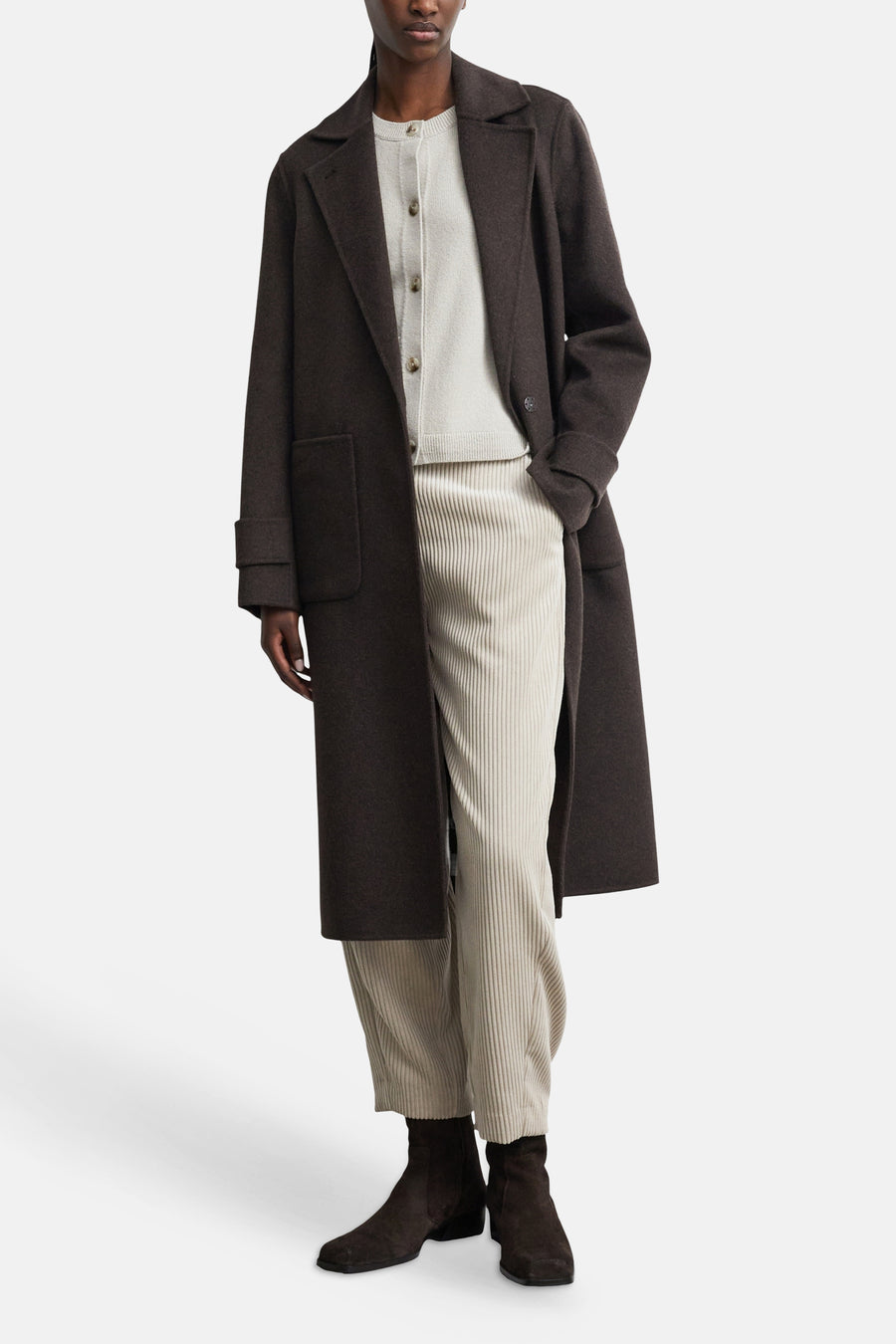 Gilet zonder mouwen - beige