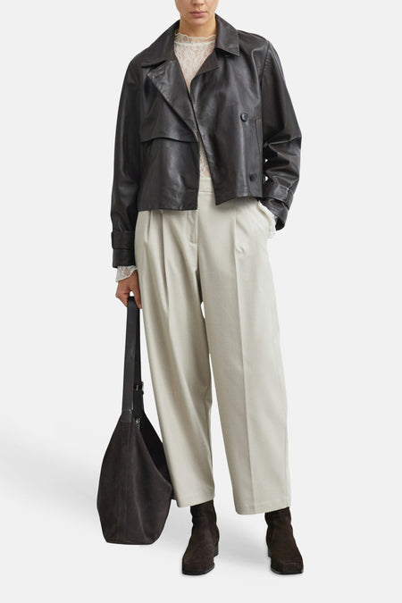 Pantalon de costume beige - COMMA