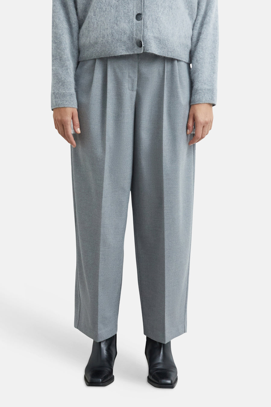 Pantalon de costume gris - COMMA