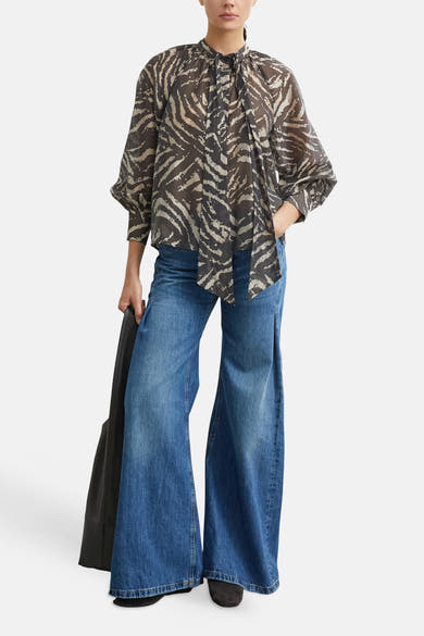 Blouse (lange mouwen) multicolor - COMMA