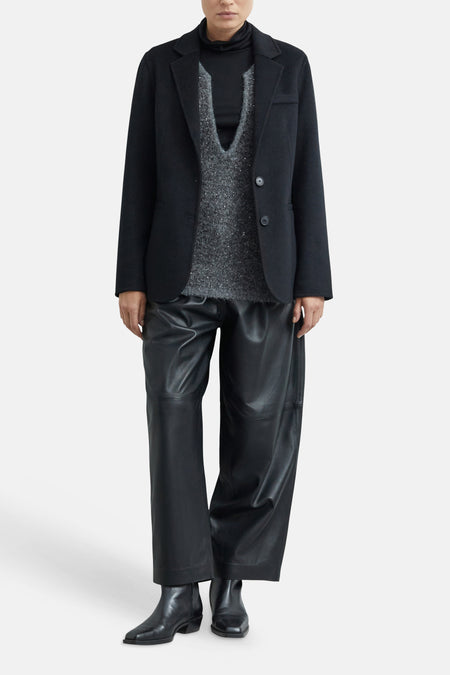 Pull sans manches - gris