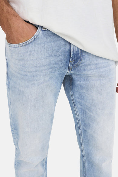 WEFT - light blue denim