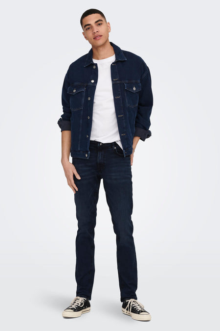 LOOM - blue black denim