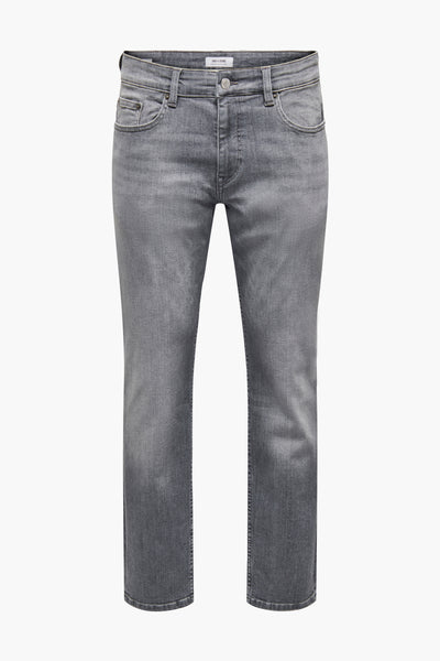 Jean droit LIGHT GREY DENIM - ONLY & SONS®