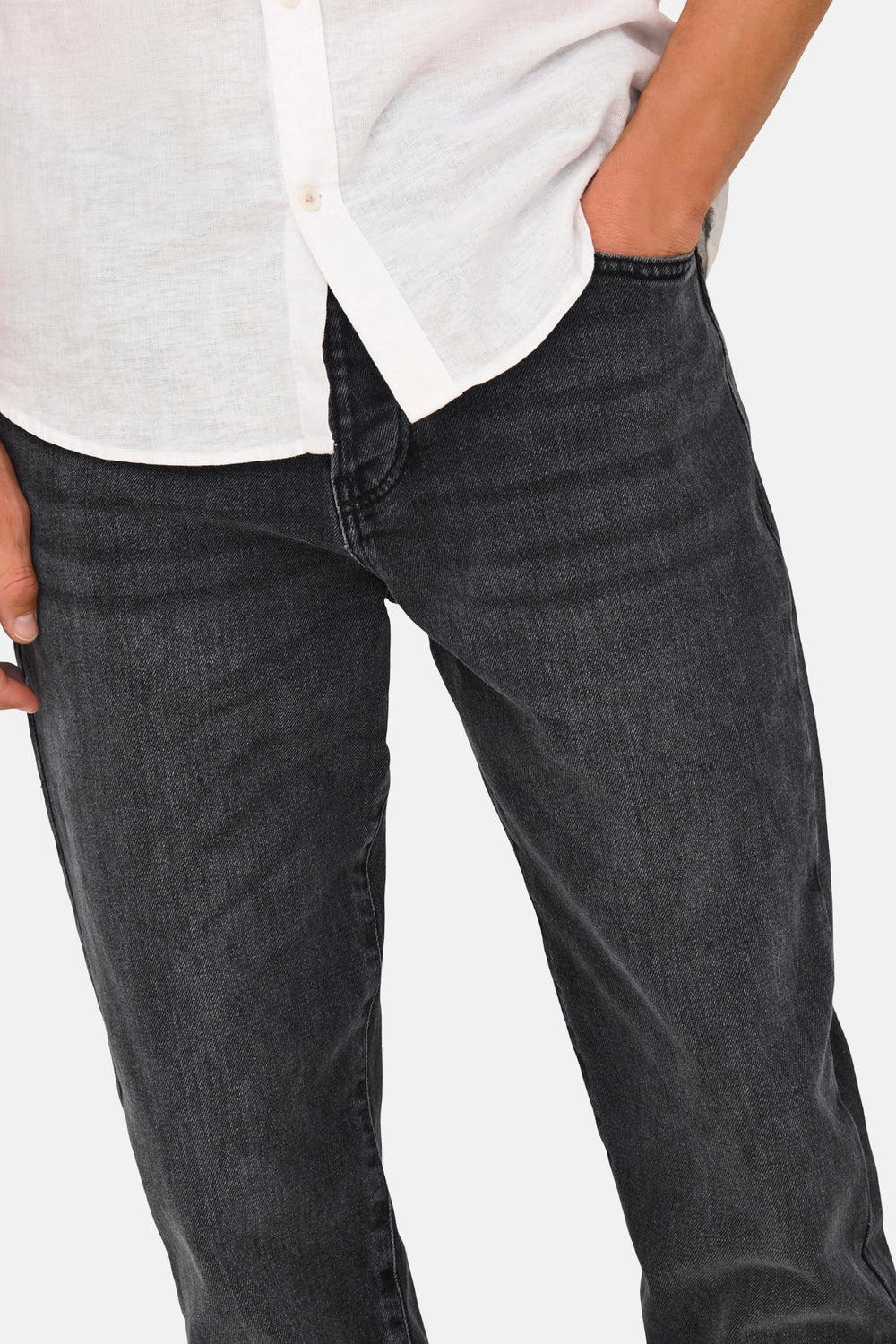 Jean tapered BLACK DENIM - ONLY & SONS®