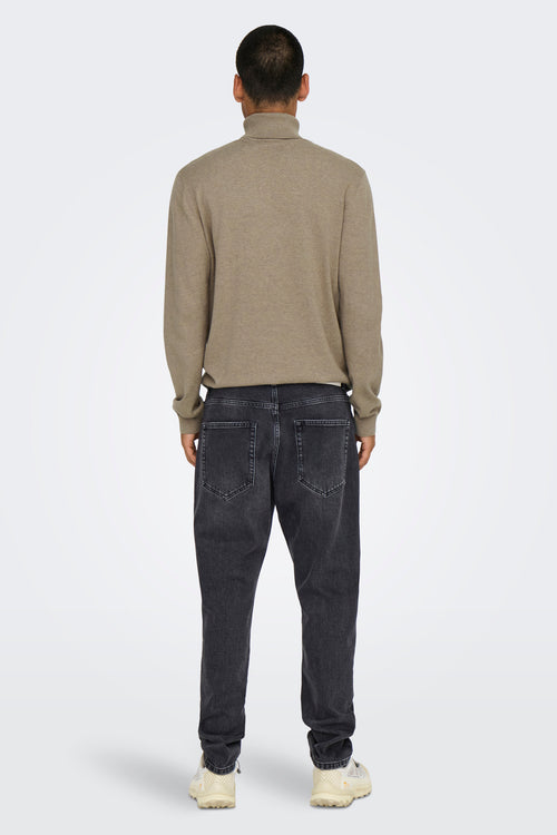 Jean tapered BLACK DENIM - ONLY & SONS®