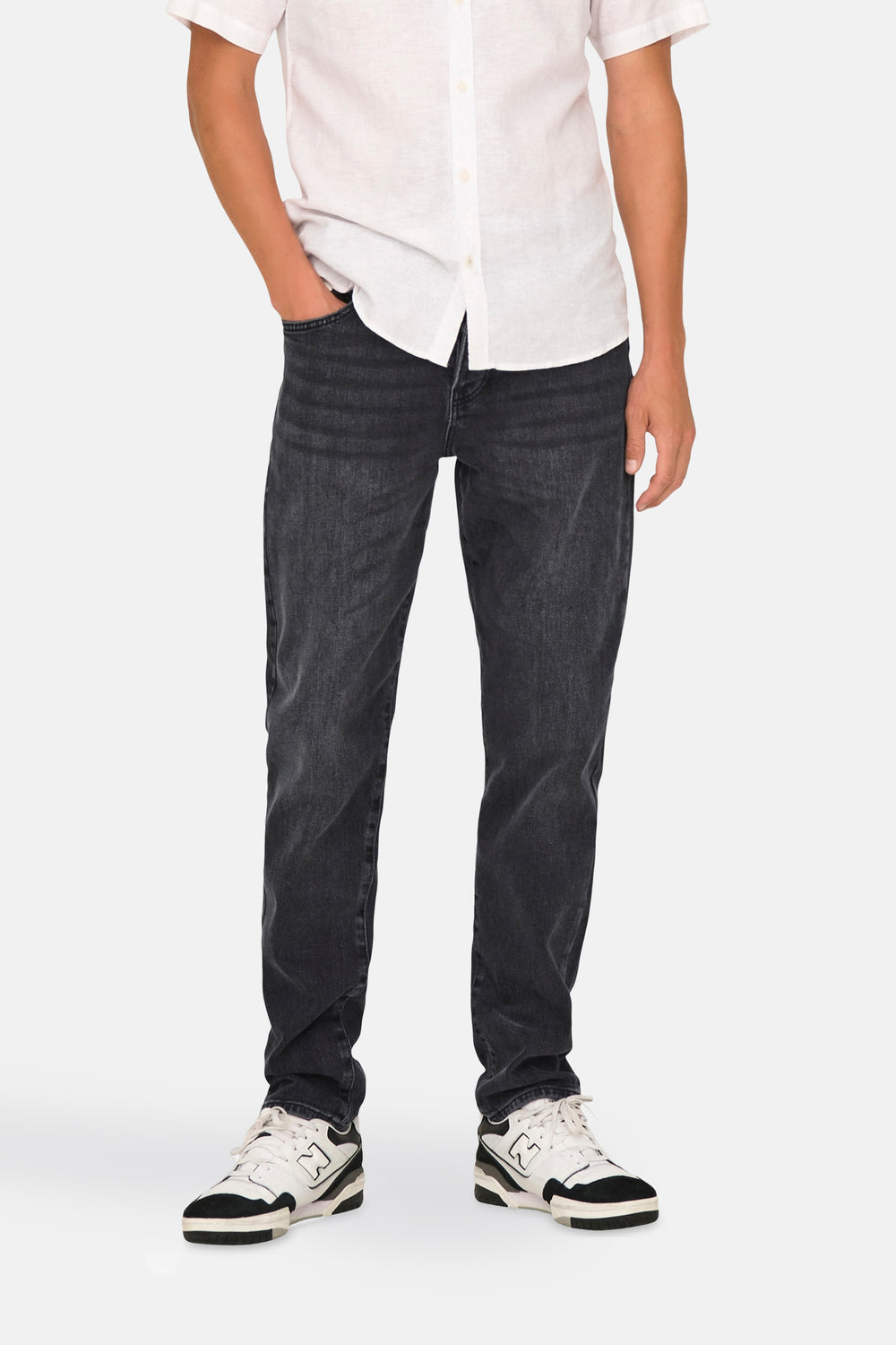 Jean tapered BLACK DENIM - ONLY & SONS®