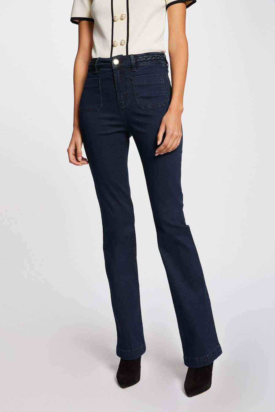 Jean bootcut DARK BLUE DENIM - Morgan de Toi
