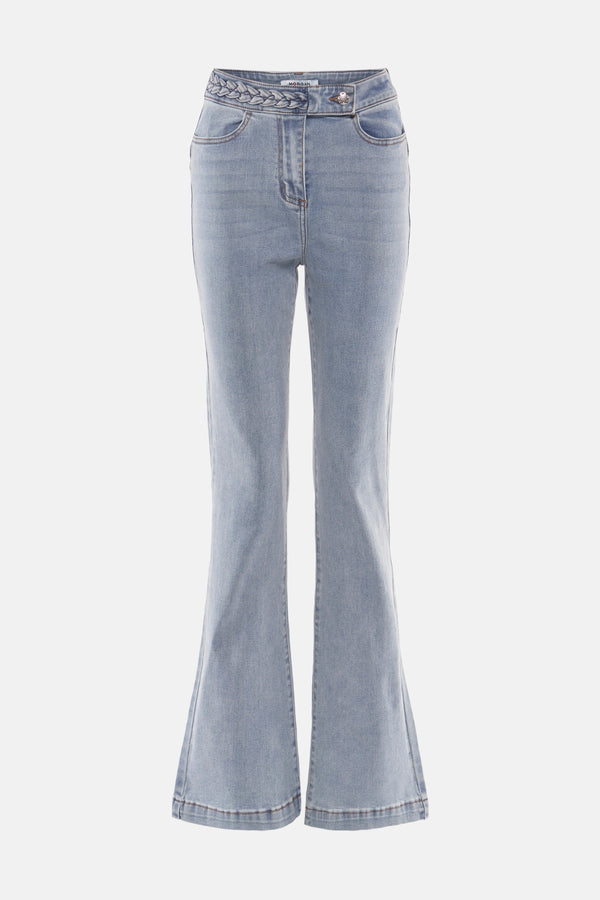 Jeans bootcut LIGHT BLUE DENIM - Morgan de Toi