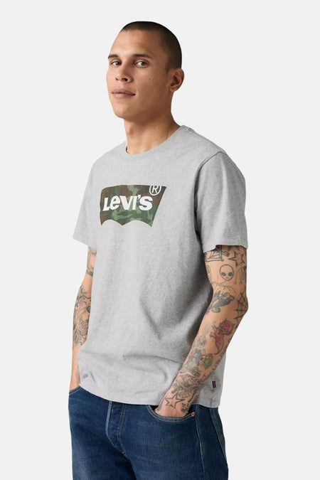 T-shirt met korte mouwen - grijs
