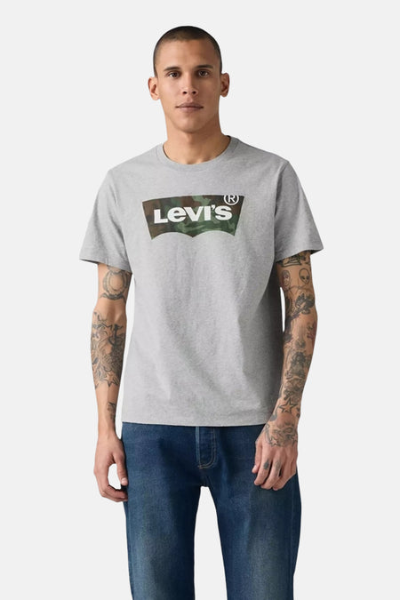 T-shirt met korte mouwen - grijs