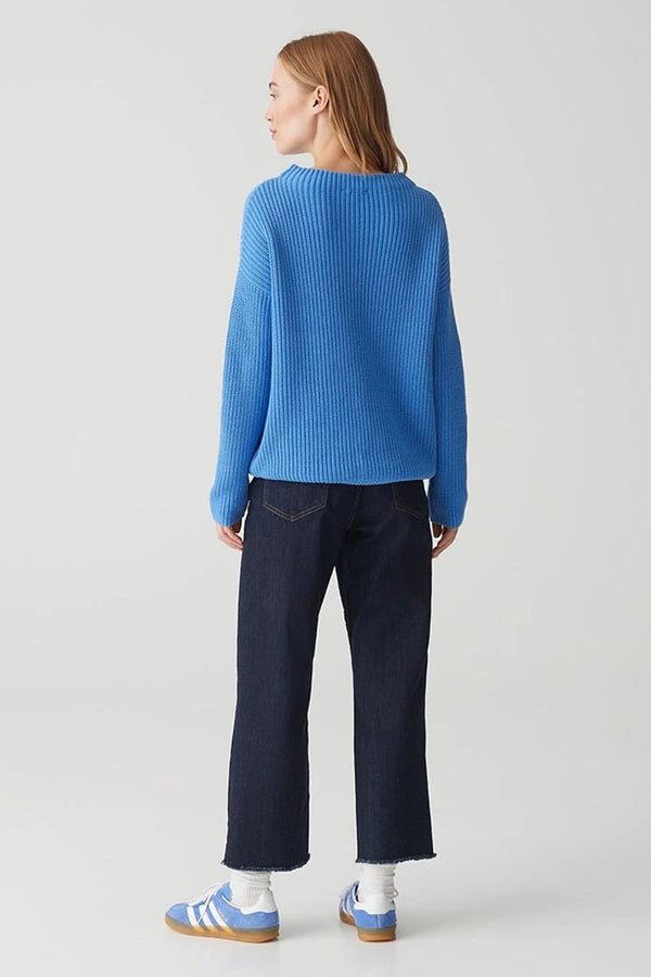 Trui met ronde hals Blauw - OPUS