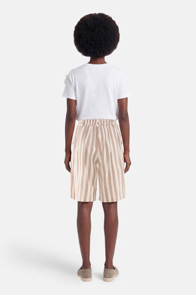 Elastic short - beige