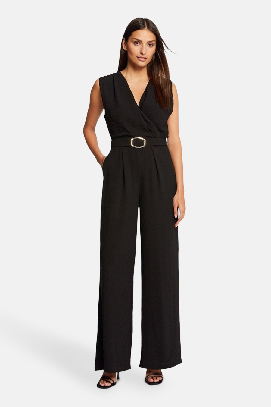 Jumpsuit Zwart - Morgan de Toi