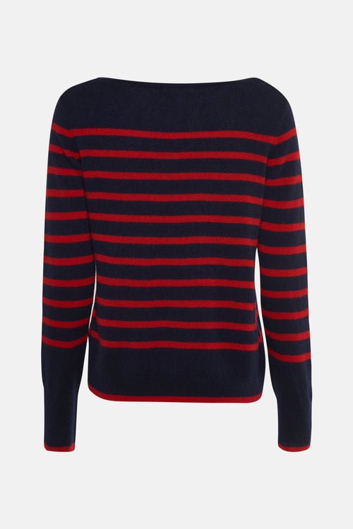 Pull col rond Multicolore - CAROLL