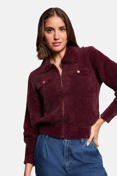 Cardigan rouge - Morgan de Toi