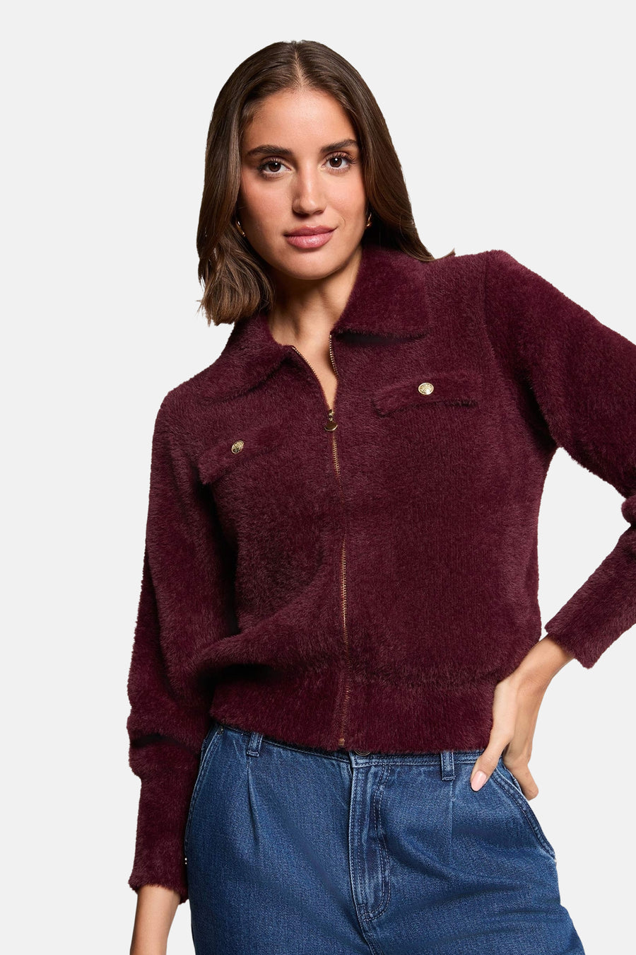Cardigan rouge - Morgan de Toi