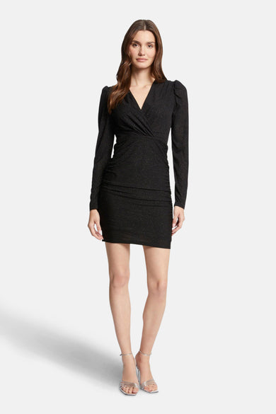 Kleedje met lange mouwen - zwart