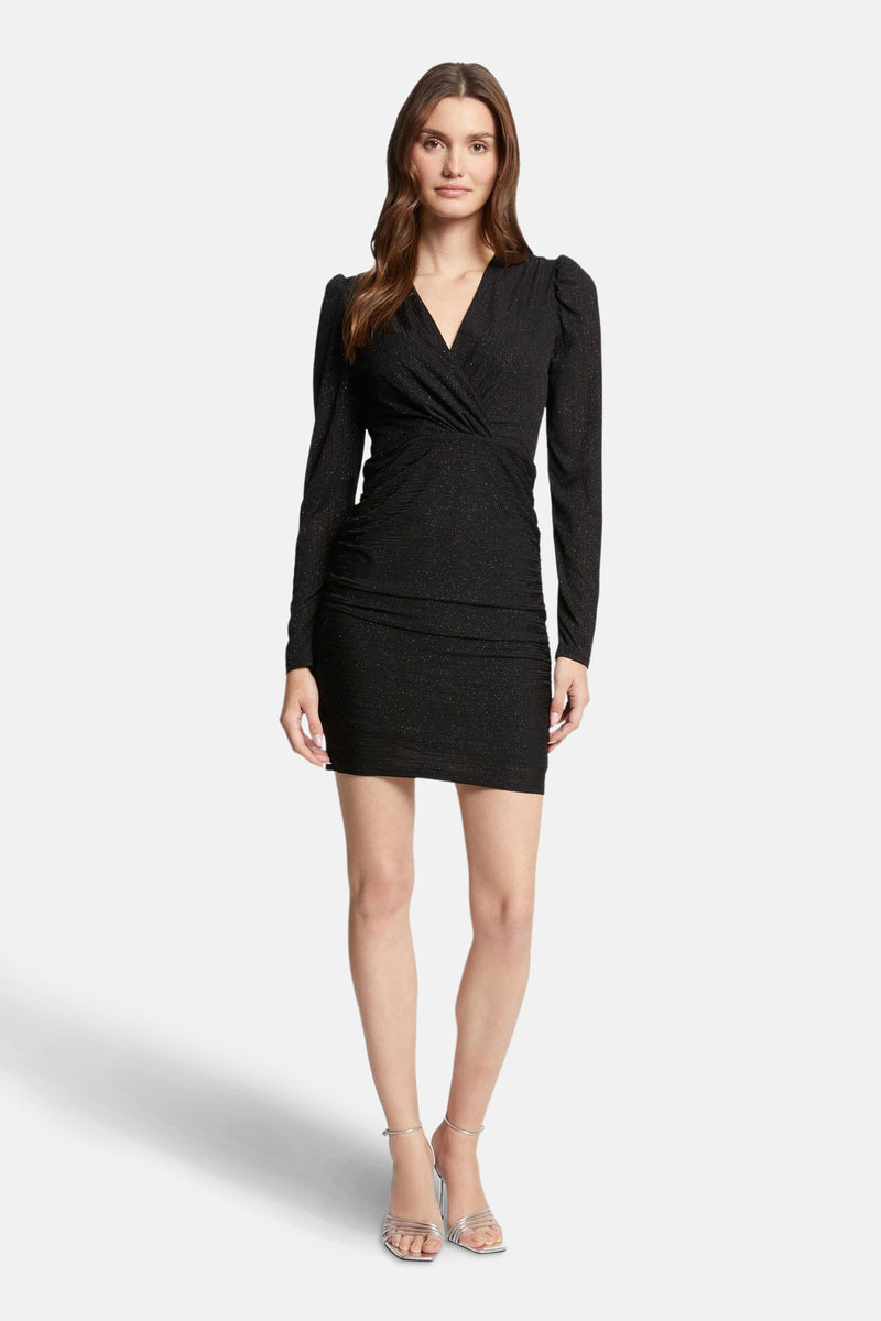 Kleedje met lange mouwen - zwart