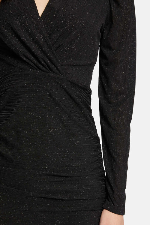 Kleedje met lange mouwen - zwart