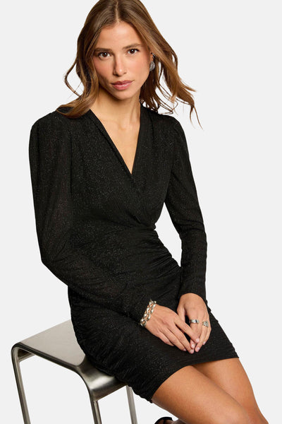 Robe à manches longues - noir