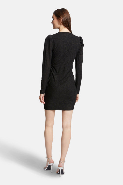 Kleedje met lange mouwen - zwart