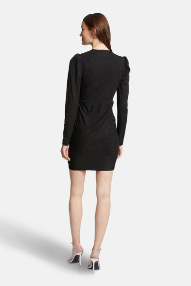 Kleedje met lange mouwen - zwart