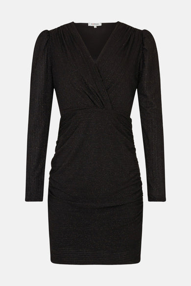 Kleedje met lange mouwen - zwart