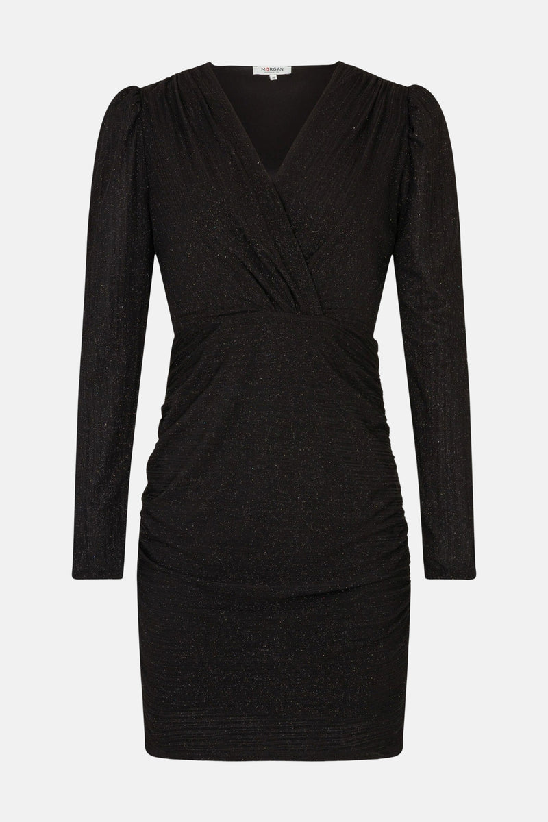 Kleedje met lange mouwen - zwart