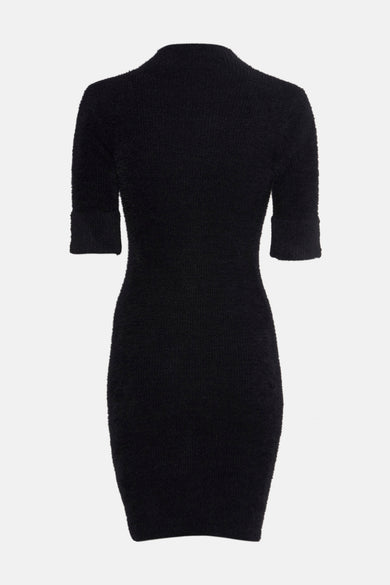 Kleedje met korte mouwen - zwart