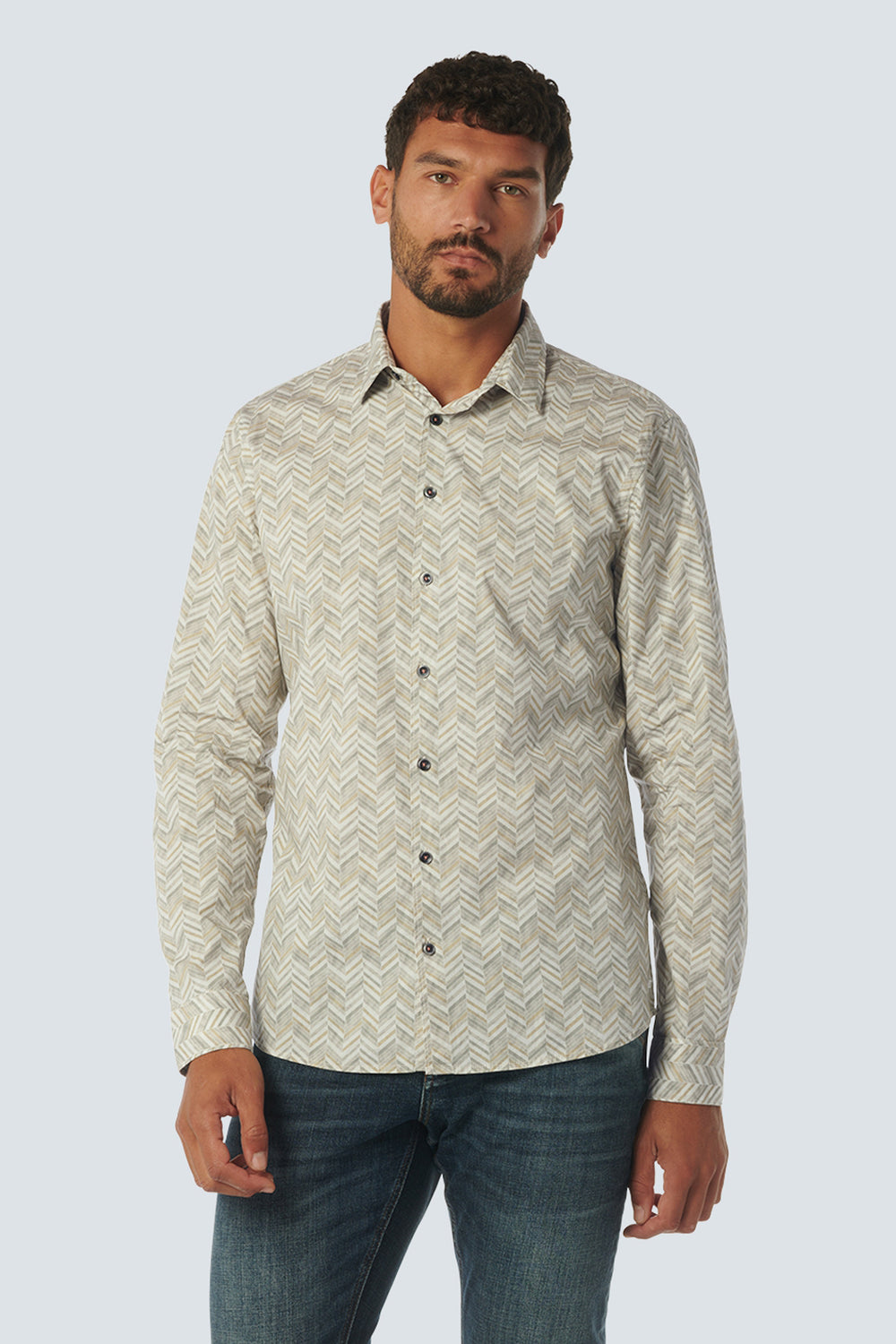 Chemise (manches longues) Écru - NO EXCESS