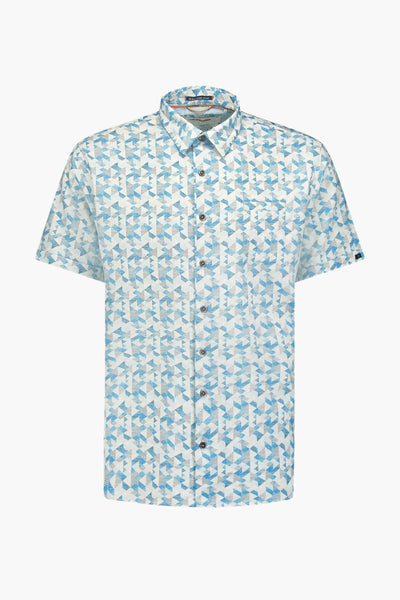 Chemise (manches courtes) Turquoise - NO EXCESS