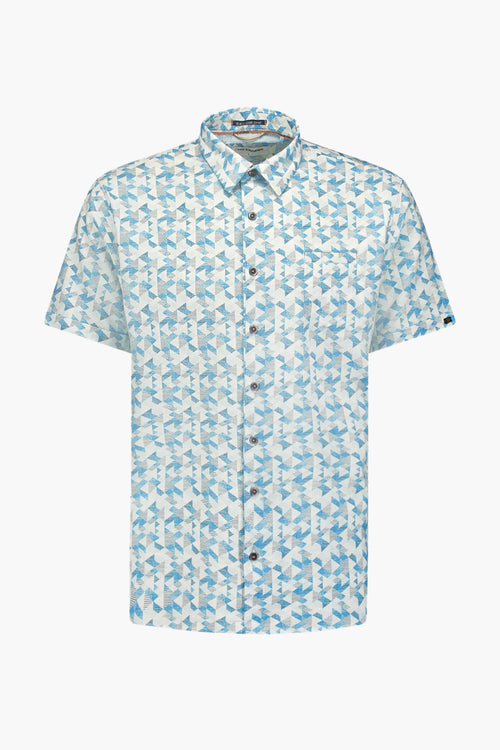 Chemise (manches courtes) Turquoise - NO EXCESS