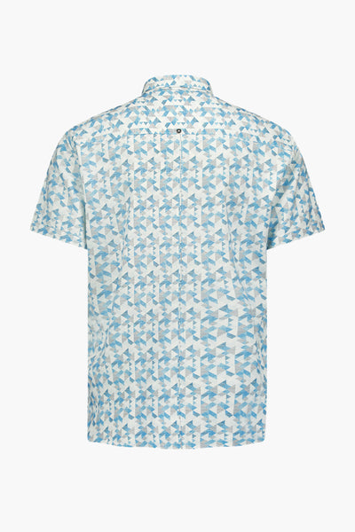Chemise (manches courtes) Turquoise - NO EXCESS