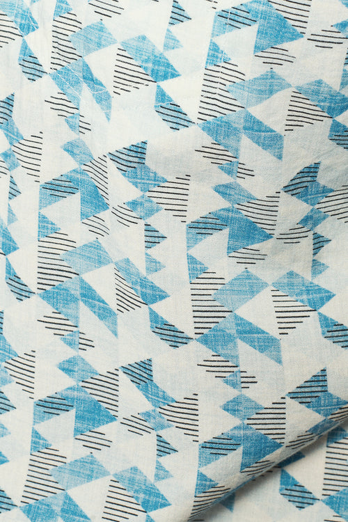 Chemise (manches courtes) Turquoise - NO EXCESS
