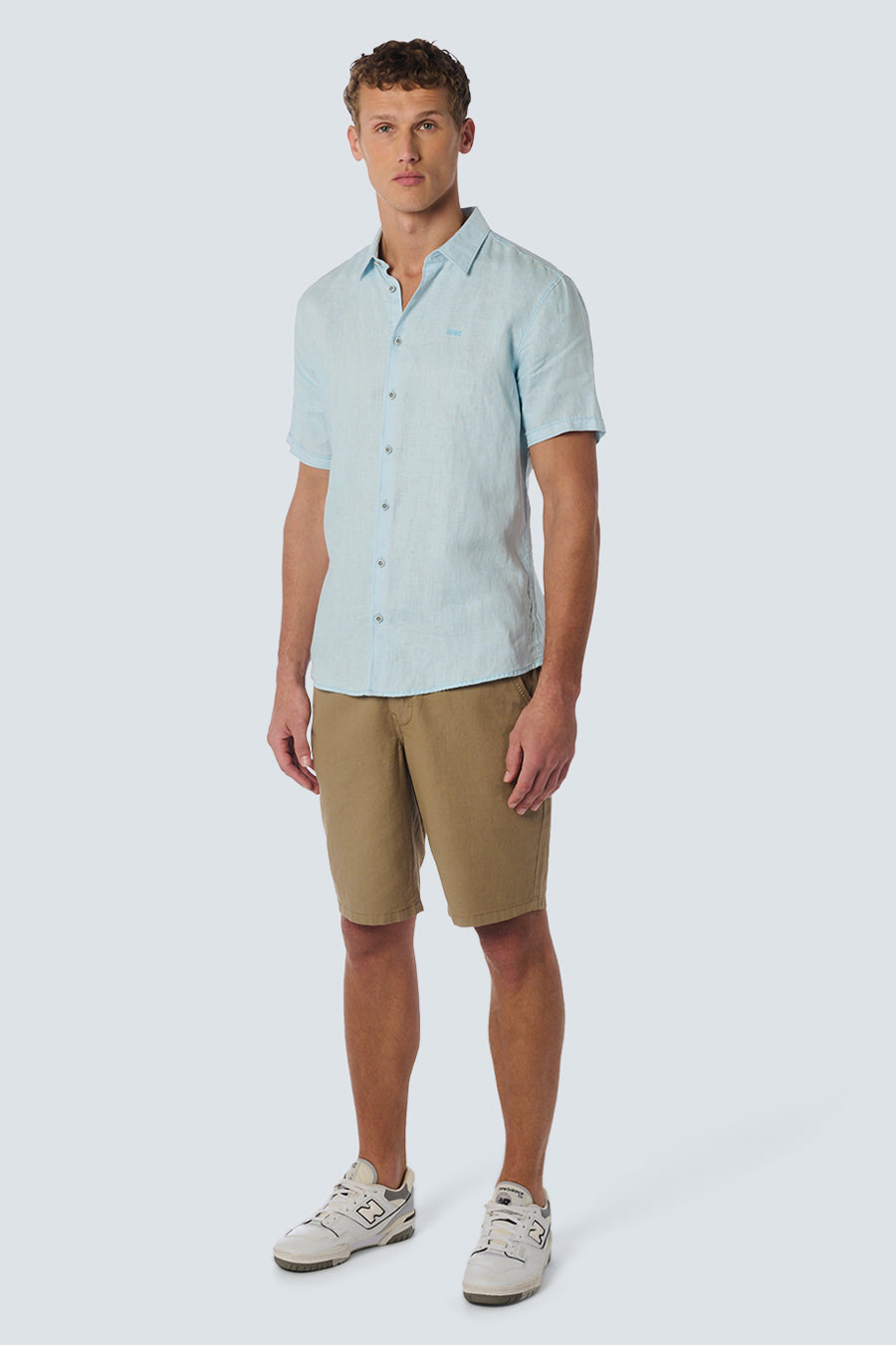 Chemise (manches courtes) Bleu - NO EXCESS