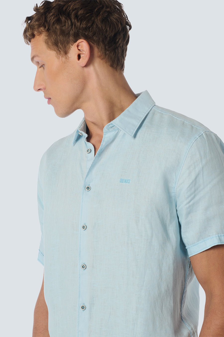 Chemise (manches courtes) Bleu - NO EXCESS