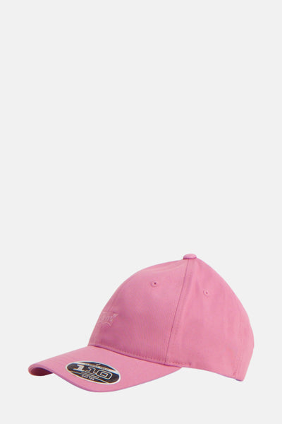 Casquette rose de Levi's Accessories, avec visière incurvée et logo discret ton sur ton.